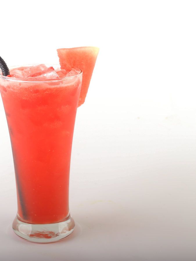 Fresh watermelon juice